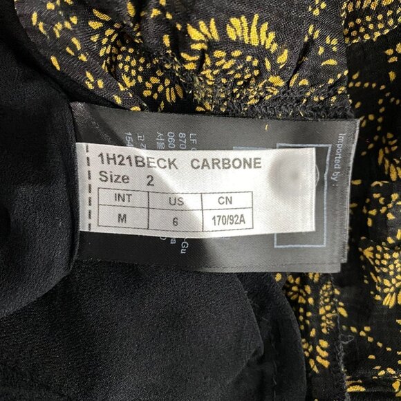 Ba&sh Becky Lady Mini Dress Medium Printed Printed Viscose Boho‎ DR-1336 - Picture 13 of 13